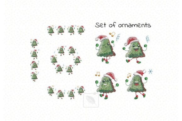 Dancing Christmas Trees