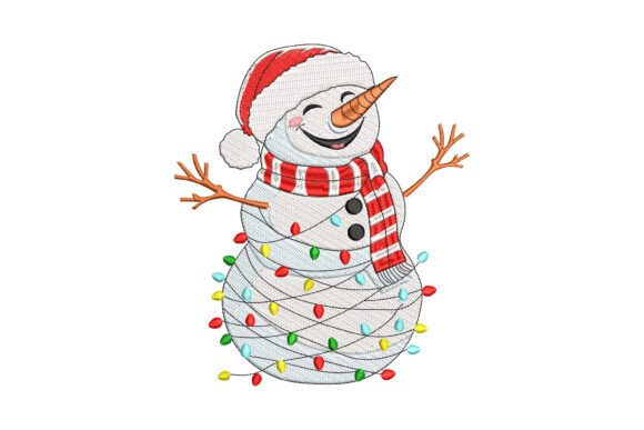 Lights Snowman